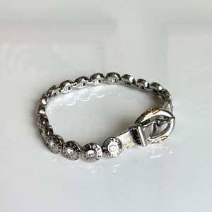 Henri Bendel Horseshoe Buckle Chain-linked Bracelet